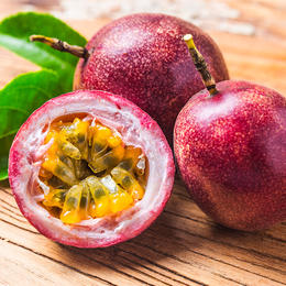 【食品酒水】水果生鲜百香果热带黄金新鲜水果西番莲紫色百香果
