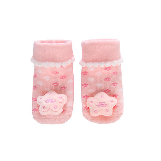 英氏-鞋袜类（秋）E1公仔袜(1双装）浅蓝11CM 商品图3