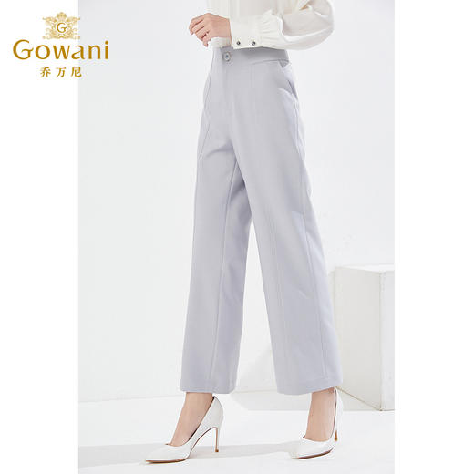 乔万尼阔腿裤休闲气质长裤EI3F181 商品图2