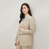 PRICH2021年秋季新款韩版宽松ⅴ领职业设计感西装外套女PRJKB7710Q 商品缩略图1