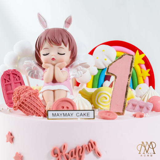【3767】粉色色系·小天使安妮蛋糕 商品图2
