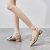 ZHR【蝴蝶结】粗跟通勤工作鞋浅口尖头鞋子女婚鞋女乐福鞋女单鞋女鞋 商品缩略图11