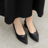 ZHR【软面软底】妈妈鞋通勤鞋皮鞋女高跟鞋子女乐福鞋浅口女单鞋女鞋 商品缩略图12