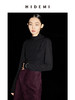 HIDEMI 中高领弹力打底上衣 黑色/焦糖色/白色 商品缩略图7