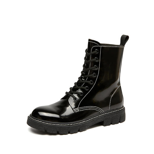 【清仓特卖】西遇马丁靴女英伦风年冬季新款潮ins酷齿轮底休闲百搭短靴女	21913882 商品图1