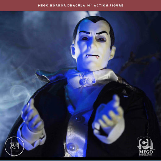 现货 Mego 德古拉 吸血鬼 Dracula 14英寸 可动人偶 商品图6