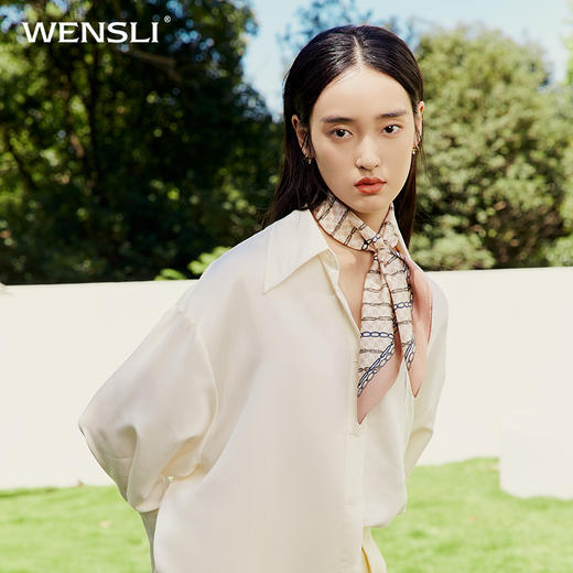 双面印花小方巾-博霖 商品图1