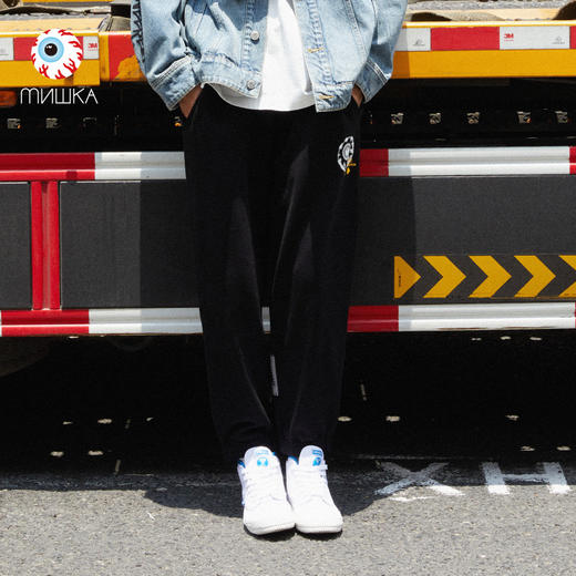 MISHKA印花针织长裤M61000831M 商品图0