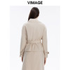 VIMAGE纬漫纪秋季新款气质时尚短款翻领收腰显瘦百搭外套V1603237 商品缩略图7