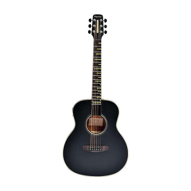 poputar t2入门智能吉他初学者学生面单民谣吉他女木吉他弹唱
