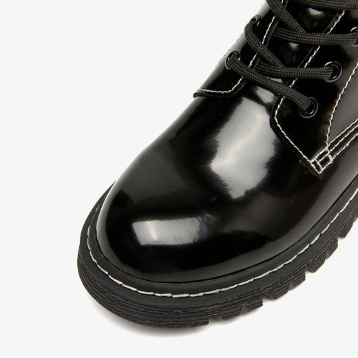 【清仓特卖】西遇马丁靴女英伦风年冬季新款潮ins酷齿轮底休闲百搭短靴女	21913882 商品图5