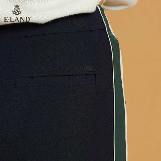 衣恋垂感撞色直筒宽松西装裤EETCB49H2M 商品图3