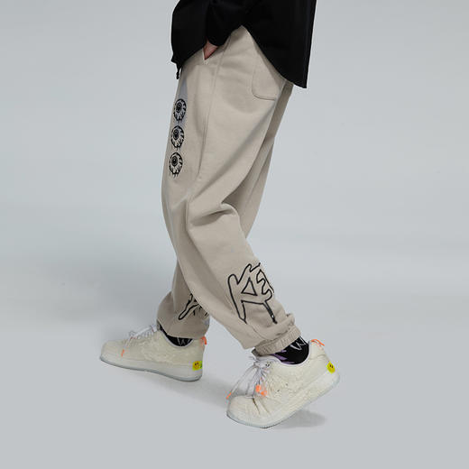 MISHKA印花针织长裤M61000822M 商品图1