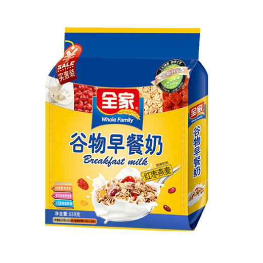 全家红枣燕麦谷物早餐奶【838g】 商品图0
