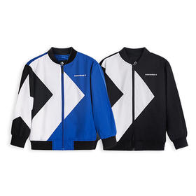 Converse/匡威童衣春秋 男女童撞色星箭梭织夹克拉链外套CV2132097