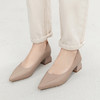 ZHR【软面软底】妈妈鞋通勤鞋皮鞋女高跟鞋子女乐福鞋浅口女单鞋女鞋 商品缩略图6