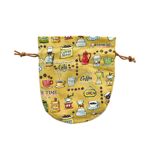 HUJI祤集Pippin收纳袋插画咖啡咖啡 商品图2