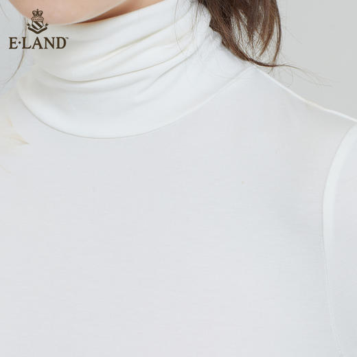 衣恋基础款高领长袖打底衫EELAB49E1C 商品图3