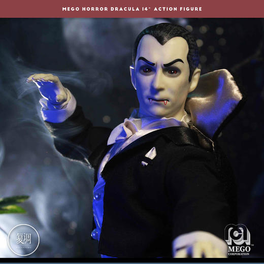 现货 Mego 德古拉 吸血鬼 Dracula 14英寸 可动人偶 商品图5