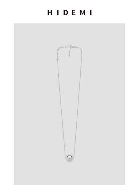HIDEMI 银色circle项链