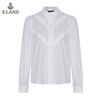 衣恋木耳边领口设计感衬衫女EEBWB49C3M 商品缩略图4