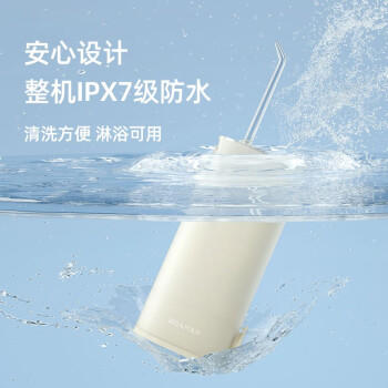ROAMAN罗曼电动冲牙器Minie2便携式水牙线家用正畸专用牙齿清洗洗牙神器口腔清洁 梵高艺术限定款&蜜茶色 商品图2