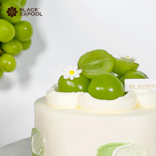 【翠玉· 香印青提软忌廉】法国进口铁塔动物奶油 新鲜青提，水分充足，香甜可口 商品图2