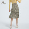 衣恋设计感中长款雪纺碎花半身裙EEWHB49C4M 商品缩略图2