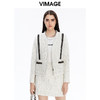 VIMAGE纬漫纪秋冬新款女装时尚气质小香风外套V1603226 商品缩略图0