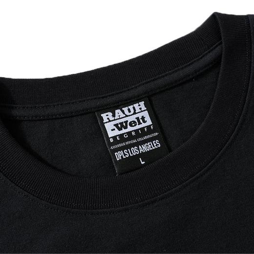 RWB主题 洛杉矶潮牌DPLS FOIL PRINT TEE 黑/白 商品图8