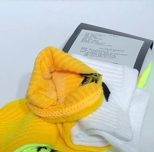 Converse匡威配饰袜子春秋男女童吸汗透气运动三双装短袜子 CV2133010 商品图3