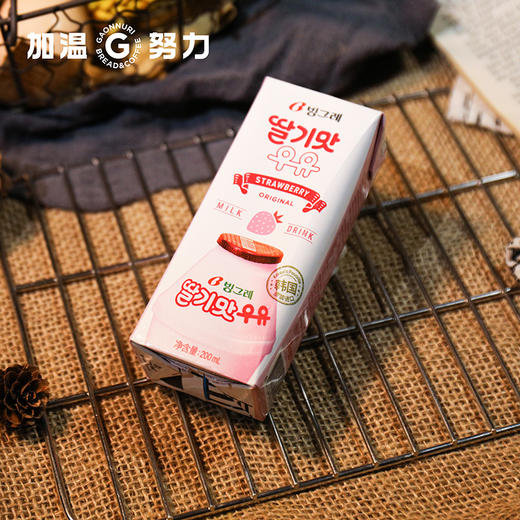 宾格瑞 草莓牛奶딸기맛우유 商品图0
