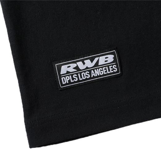 RWB主题 洛杉矶潮牌DPLS FOIL PRINT TEE 黑/白 商品图9
