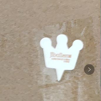 （jibail插件）吉百利专版3*3.1皇冠插卡   慕斯签   500个/包 商品图0