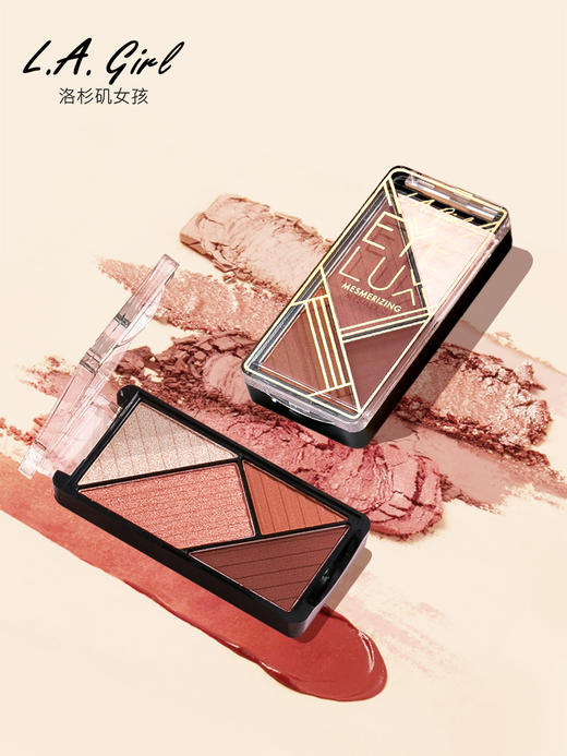 LA girl/洛杉矶女孩 EYE LUX EYESHADOW  四色眼影 商品图1