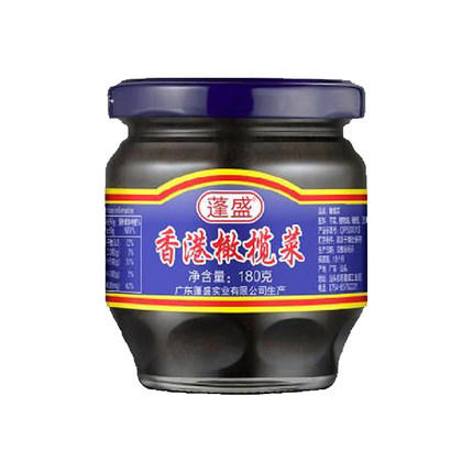 蓬盛橄榄菜瓶装180克 商品图0