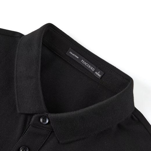 太平鸟男装 新款polo衫刺绣商务休闲保罗衫BYDBB3X04 商品图2