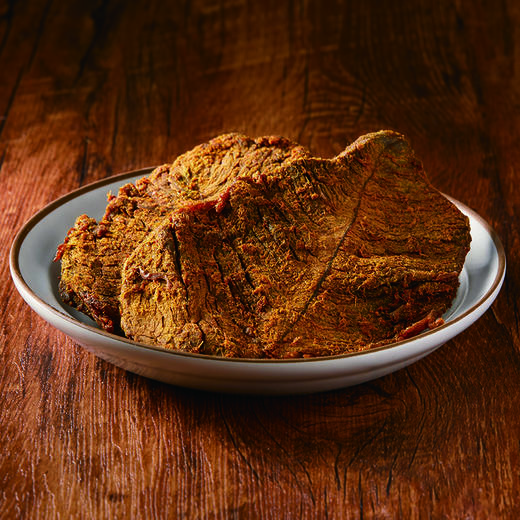 【休闲食品】唯新 60g原切牛肉干（酱香味）+60g原切牛肉干（五香味） 组合装 商品图1