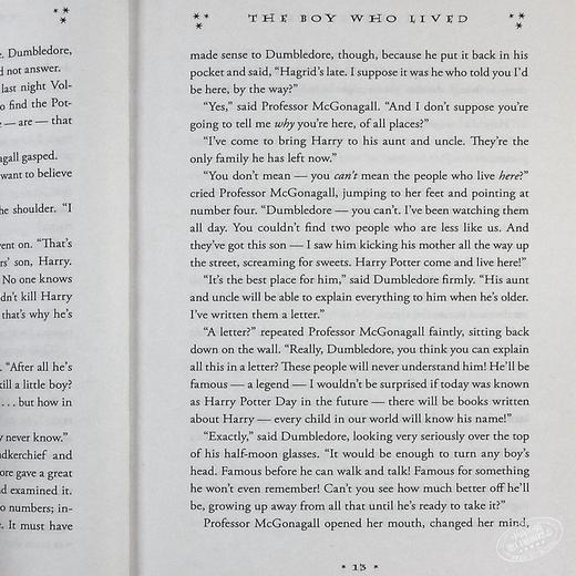 预售 哈利波特与魔法石 1 英文原版 Harry Potter and the Sorcerer's Stone 哈里 JK罗琳 首部作品 英语正版 商品图6