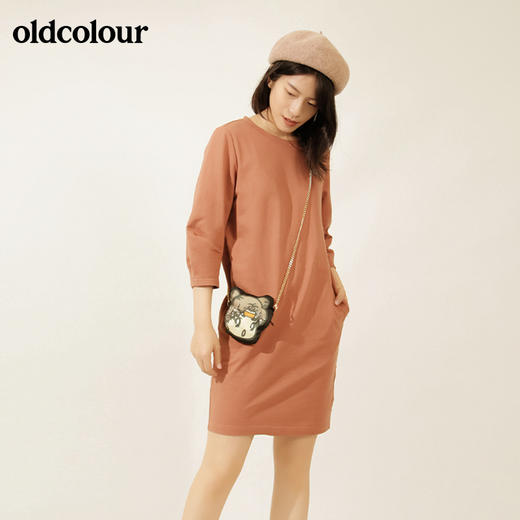 oldcolour秋季中袖连衣裙M31102143 商品图4