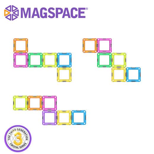 T MAGSPACE摩可立水晶磁力片发光体—月光宝盒 商品图3