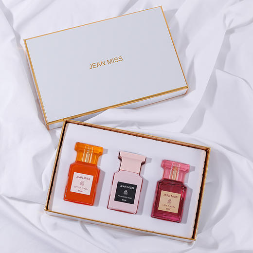JEAN MISS女士香水礼盒套装学生小众平价款私家小调香水三件套装 商品图3