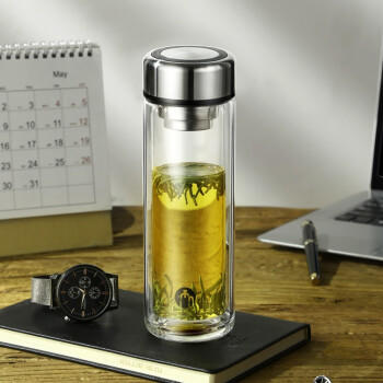 茶马仕 T5双层系列 玻璃杯双层便携家用茶杯 商品图2