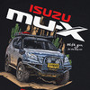 2021新款秋冬休闲长袖T恤ISUZU五十铃越野车 NMT-1686弹力棉印花圆领 商品缩略图3