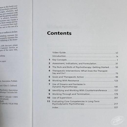 【中商原版】长程心理动力学心理治疗 基础读本 英文原版 Long Term Psychodynamic Psychotherapy Glen O Gabbard 商品图4