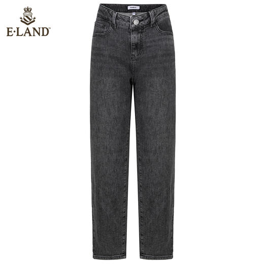 衣恋复古细闪修身小脚牛仔裤EETJB49C6M 商品图4