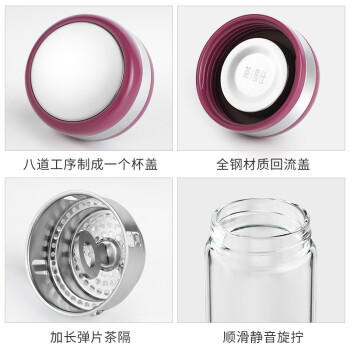 茶马仕双层玻璃杯T2 商品图4