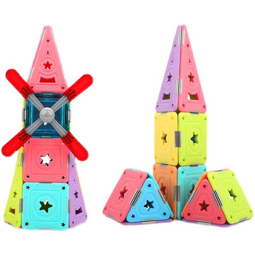 MAGSPACE摩可立水晶磁力片37片大风车 商品图4