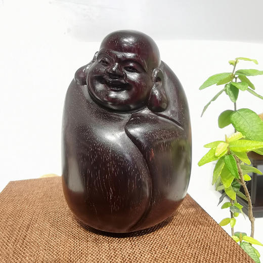 弥勒佛°小叶紫檀摆件 商品图1