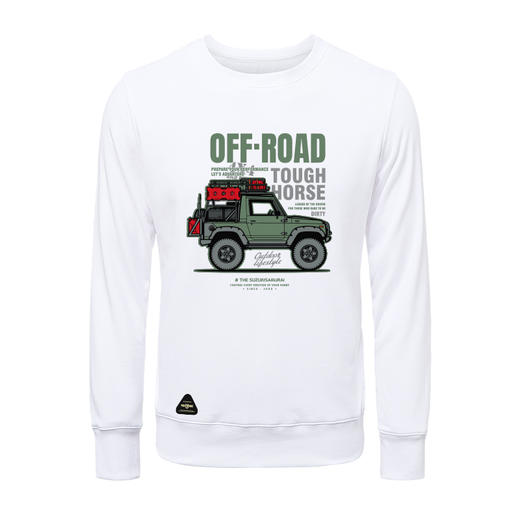 2021新款秋冬长袖圆领毛圈卫衣铃木JIMNY吉姆尼 NMT-1689 商品图3